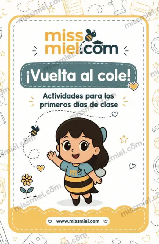 ¡Vuelta al cole! Actividades para los primeros días de clase